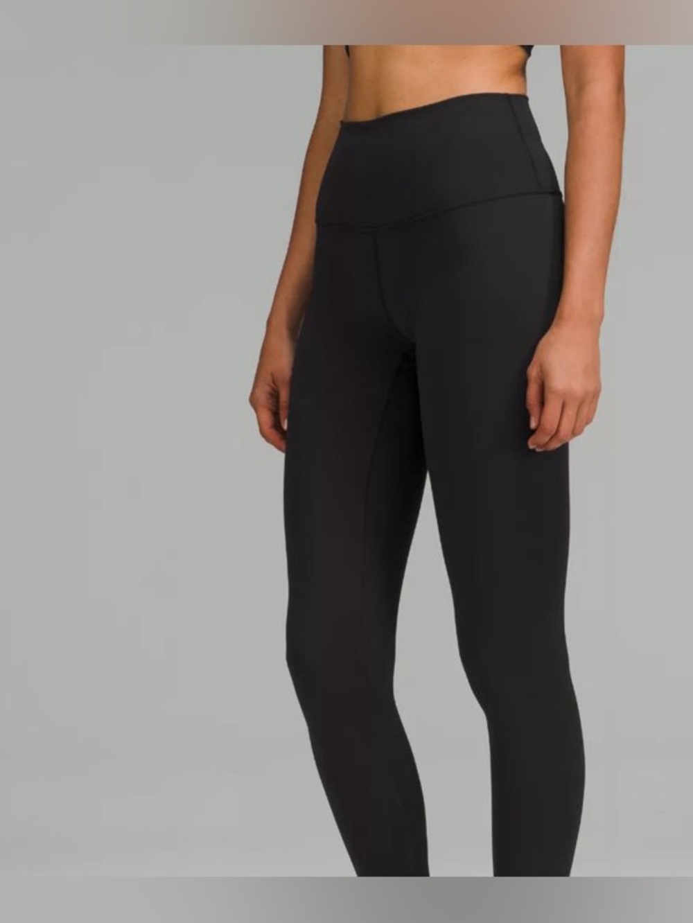 Lululemon Black Wunder Under High-Rise Tight 28" *Full-On Luxtreme - Size 6